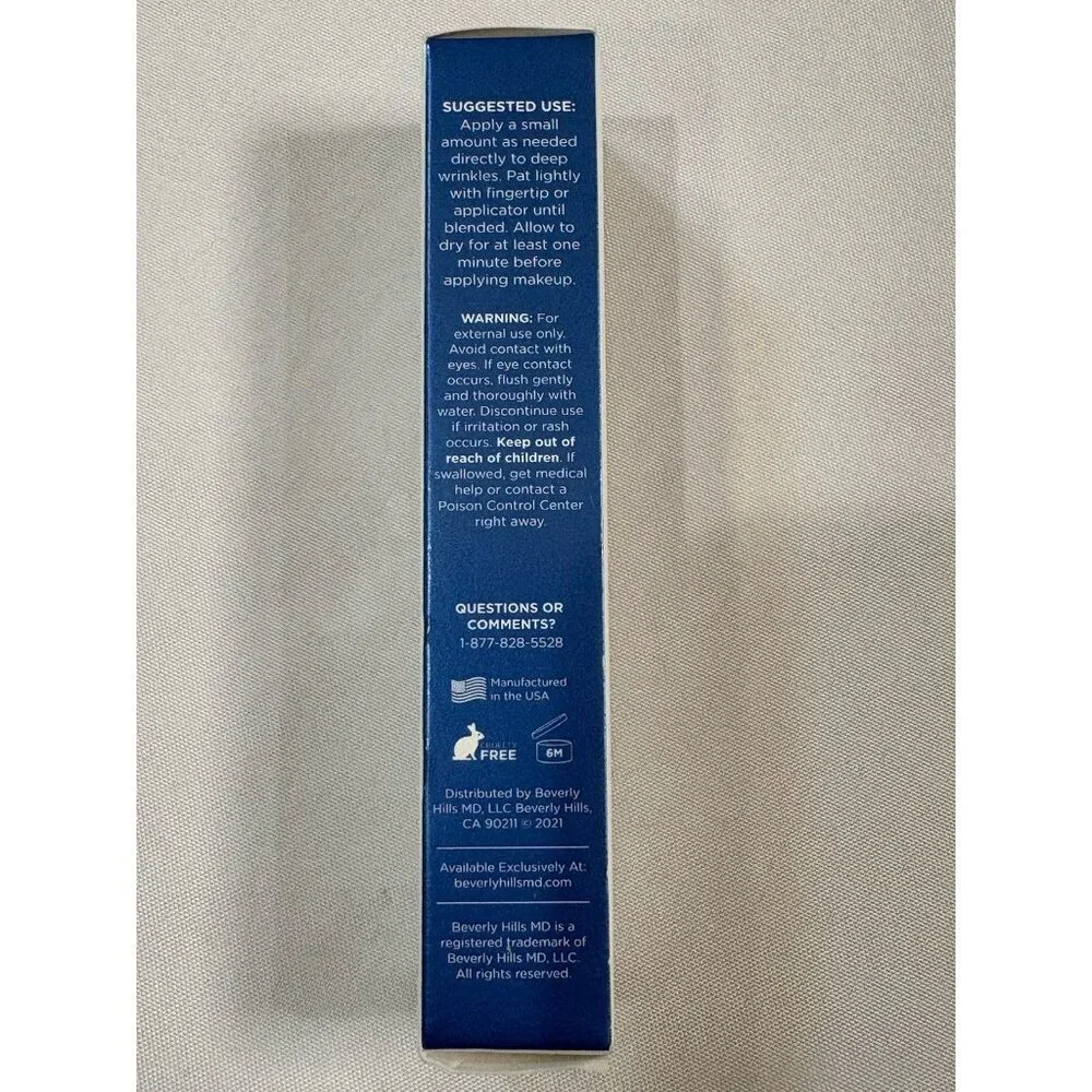 Beverly Hills MD DEEP WRINKLE FILLER 0.16 fl oz 5 ml NEW & SEALED!